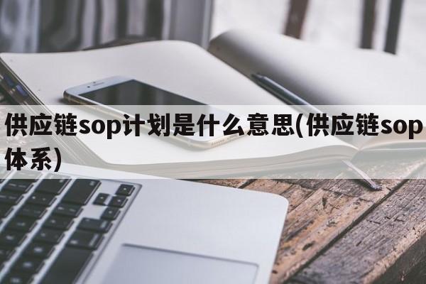 供应链sop计划是什么意思(供应链sop体系)